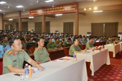 Trường Đại học An ninh nhân dân tổ chức hội nghị báo cáo chuyên đề “Kiến thức, kinh nghiệm trong công tác phòng chống thiên tai, cứu nạn cứu hộ năm 2024” khối học viên