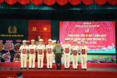 Trường Đại học An ninh nhân dân tổ chức Lễ trao bằng Tiến sĩ đợt 1 năm 2024 và bế giảng Khóa VB2A08-TC1, VB2VL-TC1, Khóa LT-TC4, niên khóa 2021 - 2024
