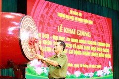 Trường Đại học An ninh nhân dân tổ chức Lễ Khai giảng Khóa 33 - Đại học An ninh nhân dân hệ chính quy, niên khóa 2024 - 2028