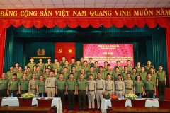 Phòng Quản lý học viên tổ chức Hội nghị tổng kết công tác năm học 2023 - 2024, triển khai chương trình công tác năm học 2024 - 2025 và công bố Quyết định bổ nhiệm cán bộ trung đội, cán bộ tiểu đội trong khối học viên