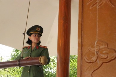 Trường Đại học An ninh nhân dân tổ chức hoạt động về nguồn cho học viên tại Khu Di tích lịch sử - văn hóa căn cứ Ban An ninh Trung ương Cục miền Nam