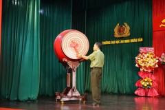 Trường Đại học An ninh nhân dân tổ chức lễ khai giảng cho học viên đào tạo hình thức vừa làm vừa học năm 2025.