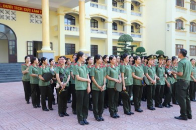 Cán bộ, học viên Trường Đại học An ninh nhân dân tích cực tham gia khối diễu binh, diễu hành trong Lễ kỷ niệm 80 năm Cách mạng tháng Tám thành công (19/8/1945-19/8/2025) và Quốc khánh nước Cộng hòa xã hội chủ nghĩa Việt Nam (02/9/1945-02/9/2025)