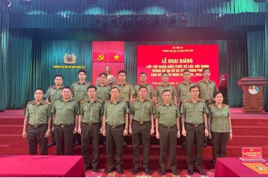 Trường Đại học An ninh nhân dân khai giảng Lớp Tập huấn kiến thức về các nội dung trong đề án “phát triển ứng dụng dữ liệu dân cư, định danh và xác thực điện tử phục vụ chuyển đổi số quốc gia giai đoạn 2022 - 2025, tầm nhìn đến năm 2030”