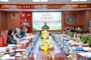Trường Đại học An ninh nhân dân tổ chức Hội thảo khoa học quốc tế “Nâng cao hiệu quả công tác giáo dục, đào tạo, quản lý học viên nước ngoài tại các trường Công an nhân dân”