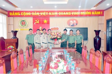 Học viên Bộ Nội vụ Vương quốc Campuchia tại Trường Đại học An ninh nhân dân chúc mừng kỷ niệm 80 năm Quốc khánh nước Cộng hoà Xã hội chủ nghĩa Việt Nam