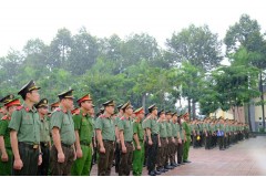 Đơn vị dự bị chiến đấu Trường Đại học An ninh nhân dân duy trì khả năng sẵn sàng chiến đấu qua hoạt động báo động, hành quân