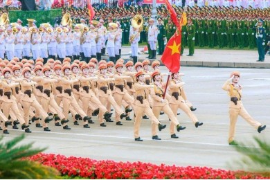 Tự hào tuổi trẻ Đại học An ninh nhân dân