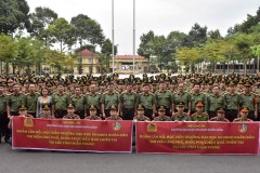 Trường Đại học An ninh nhân dân chi viện lực lượng ứng phó, khắc phục hậu quả do mưa lũ tại các tỉnh Nam Trung Bộ