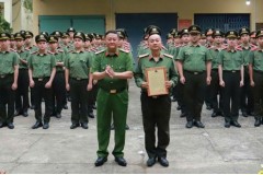 Trường Đại học An ninh nhân dân tổng kết hoạt động chi viện hỗ trợ nhân dân tỉnh Đắk Lắk khắc phục hậu quả bão lũ