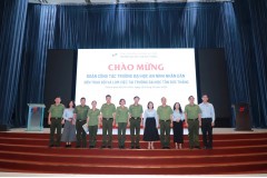 Phòng Quản lý học viên trao đổi kinh nghiệm với Phòng Công tác học sinh – sinh viên, Trường Đại học Tôn Đức Thắng