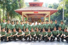 Tổ chức Lễ kết nạp đảng viên gắn với hoạt động về nguồn tại Khu Di tích lịch sử Ban An ninh Trung ương Cục miền Nam