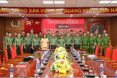 Đảng ủy Quản lý học viên và sinh viên lãnh đạo công tác tuyên truyền, giáo dục chính trị tư tưởng hướng tới Đại hội đại biểu toàn quốc lần thứ XIV