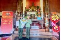 Đảng ủy Quản lý học viên và Sinh viên tổ chức kết nạp đảng và về nguồn tại Khu tưởng niệm Liệt sĩ Ngã Ba Giồng