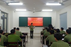 Từ nhận thức đến hành động: Học viên Trường Đại học An ninh nhân dân rèn luyện bản lĩnh, đạo đức, trách nhiệm theo tinh thần Nghị quyết số 31-NQ/TW