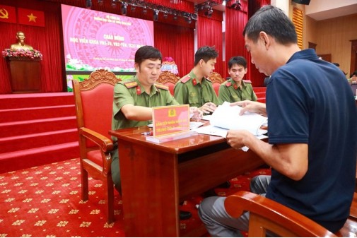 Trường Đại học An ninh nhân dân tổ chức nhập học các khóa đào tạo năm học 2026 – 2027