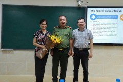 Trường Đại học An ninh nhân dân phối hợp Cục Y tế tập huấn về an toàn thực phẩm và phòng chống sốt xuất huyết