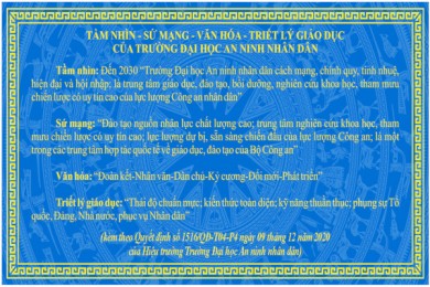 Tầm nhìn, sứ mệnh
