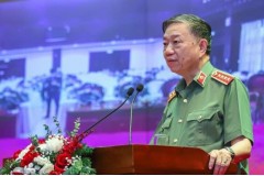 Trường Đại học An ninh nhân dân tham dự buổi gặp mặt cán bộ tăng cường Công an xã biên giới trọng điểm, phức tạp về an ninh, trật tự do Bộ Công an tổ chức.