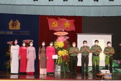 Hội phụ nữ trường Đại học An ninh nhân dân tổ chức lễ họp mặt kỷ niệm 91 năm Ngày thành lập Hội Liên hiệp Phụ nữ Việt Nam, 11 năm ngày Phụ nữ Việt Nam 
