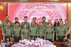 Trường Đại học An ninh nhân dân nghiệm thu 02 sáng kiến của Trung tâm Lưu trữ và Thư viện
