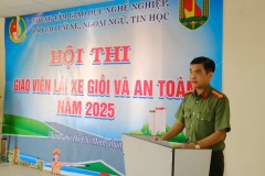 Trung tâm Giáo dục nghề nghiệp, đào tạo lái xe, ngoại ngữ, tin học tổ chức lễ bế mạc và trao giải Hội thi Giáo viên lái xe giỏi và an toàn năm 2025