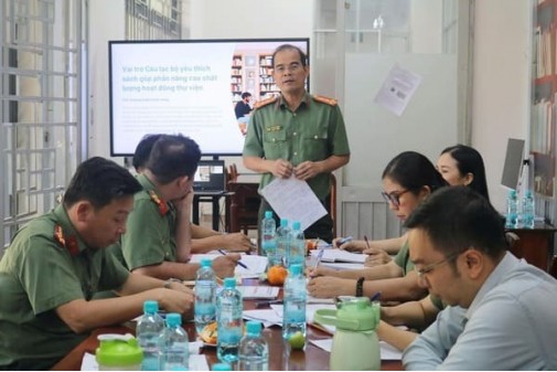 Phòng Lưu trữ và Thư viện đã tổ chức Hội thảo khoa học cấp đơn vị với chủ đề “Nâng cao công tác phục vụ bạn đọc trong kỷ nguyên số tại Thư viện Trường Đại học An ninh nhân dân”.