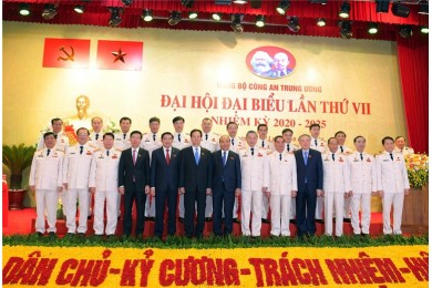 Khai mạc trọng thể Đại hội đại biểu Đảng bộ Công an Trung ương lần thứ VII, nhiệm kỳ 2020 - 2025