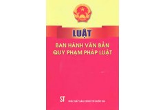 Luật ban hành văn bản quy phạm pháp luật 2015