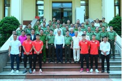 Công bố các Quyết định về tổ chức của Câu lạc bộ Bóng đá Công an nhân dân