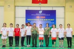 Bế mạc Hội thao “Phụ nữ Trường Đại học An ninh nhân dân – Sức khỏe, Năng động, Trí tuệ, Đoàn kết”