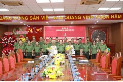 Trường Đại học An ninh nhân dân tổ chức Lễ công bố các Quyết định của Bộ trưởng Bộ Công an về thăng cấp bậc hàm sĩ quan nghiệp vụ