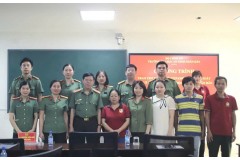Trường Đại học An ninh nhân dân tổ chức trao trợ cấp và hỗ trợ khó khăn đột xuất cho cán bộ, giảng viên, nhân viên