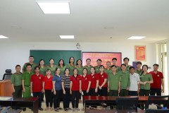 Các tổ chức quần chúng Trường Đại học An ninh nhân dân phối hợp triển khai nhiều hoạt động an sinh xã hội, chăm lo cho cán bộ, đoàn viên, hội viên nhân dịp Tết Nguyên đán Bính Ngọ