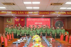 Ủy ban Kiểm tra Đảng ủy Công an Trung ương làm việc với Đảng bộ Trường Đại học An ninh nhân dân để nắm tình hình phục vụ công tác kiểm tra, giám sát và thi hành kỷ luật của đảng