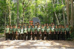 Trường Đại học An ninh nhân dân tổ chức chương trình về nguồn tại Tây Ninh