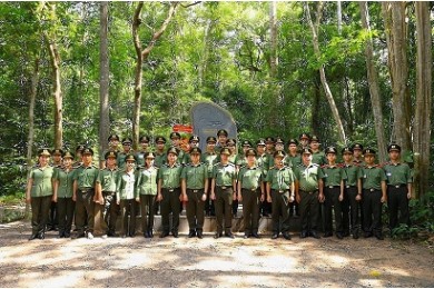 Trường Đại học An ninh nhân dân tổ chức chương trình về nguồn tại Tây Ninh