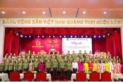 Phụ nữ Trường Đại học An ninh nhân dân thi đua lập thành tích chào mừng Ngày Phụ nữ Việt Nam 20/10