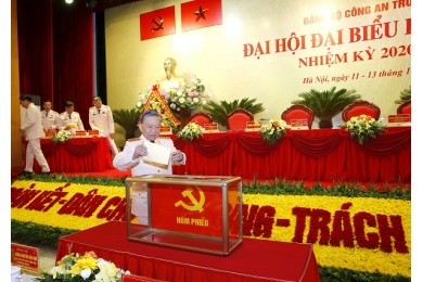 Đại hội đại biểu Đảng bộ Công an Trung ương lần thứ VII, nhiệm kỳ 2020 - 2025 thành công tốt đẹp