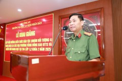 Khai giảng Lớp bồi dưỡng kiến thức dân tộc (nhóm đối tượng 4) cho cán bộ, chiến sĩ Công an các địa phương vùng đồng bào dân tộc  thiểu số và miền núi đang học tập tại Trường Đại học An ninh nhân dân, lớp thứ 1, lớp thứ 2, khóa 2 năm 2025