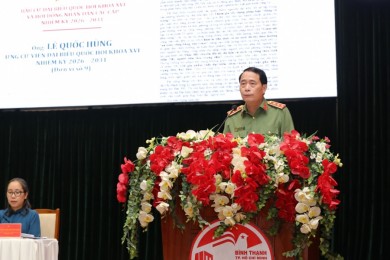 Thứ trưởng Lê Quốc Hùng tiếp xúc cử tri tại phường Bình Thạnh và phường Gia Định, Thành phố Hồ Chí Minh