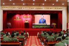 Đảng ủy Trường Đại học An ninh nhân dân tham dự Hội nghị toàn quốc nghiên cứu, học tập, quán triệt và triển khai thực hiện một số Nghị quyết, Chỉ thị của Bộ Chính trị