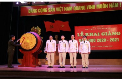 Học viện An ninh nhân dân khai giảng năm học 2020 - 2021