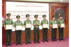 Cán bộ, giáo viên Trường Đại học An ninh nhân dân phát huy năng lực, sở trường, khả năng chuyên môn đảm nhiệm các công trình nghiên cứu khoa học